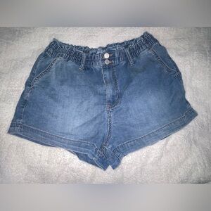 SO High Rise Paperbag Shorts